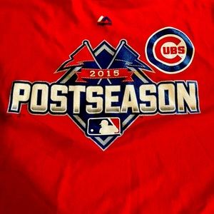 Majestic shirt! Chicago Cubs! Post Season 2015!